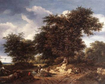 Jacob Van Ruisdael : The Great Oak